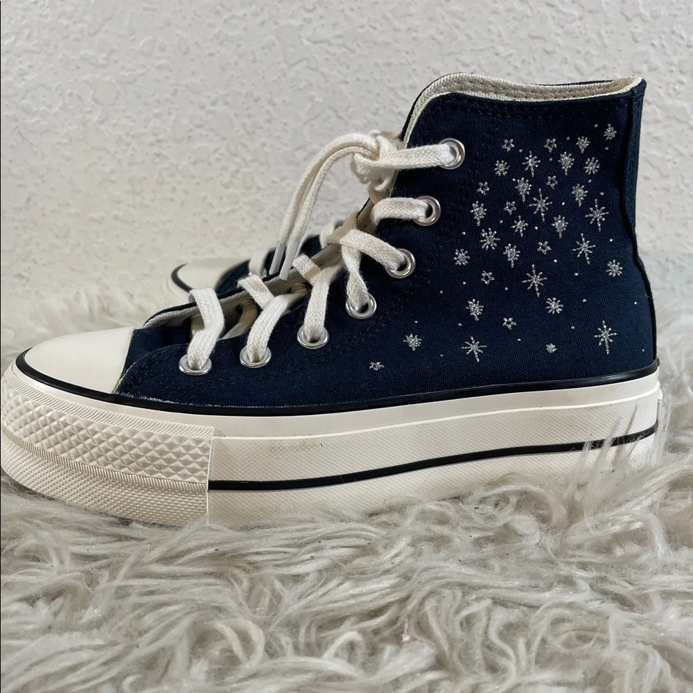 Converse Chuck Taylor All Star Lift Platform Cosmic Sneakers Size 5 NEW - Picture 8 of 16